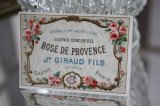 フランスアンティーク　パフュームラベル　ROSE DE PROVENCE
