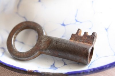 画像2: フランス　コロンとした形の古い鍵