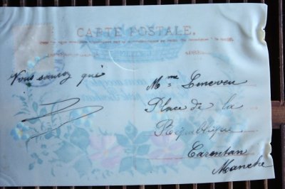 画像3: フランスアンティーク　セルロイドのポストカード