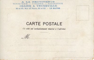 画像2: フランス　アンティークポストカード