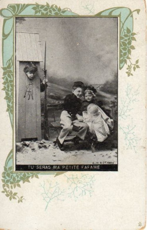 他の写真3: フランス　アンティークポストカード　子どもたち