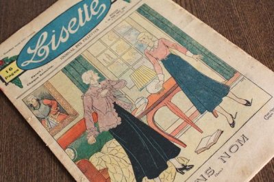 画像2: フランスアンティーク　少女のための情報誌「lisette」1932.12