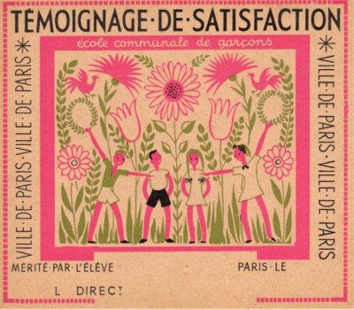 画像4: フランス　ご褒美カード　TEMOIGNAGE DE SATISFACTION