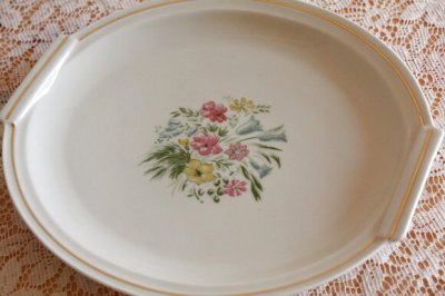 画像1: フランス アビランド リモージュ Theodore Haviland Limoges オーバルプレート