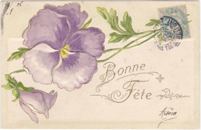 画像5: フランス　アンティークポストカード