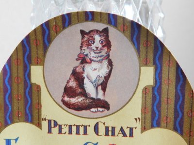 画像3: フランス　アンティークラベル　petit chat