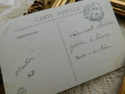 画像4: フランスアンティーク　ノエルのポストカード　サンタ
