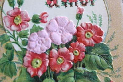 画像3: フランスアンティーク　お花のポストカード