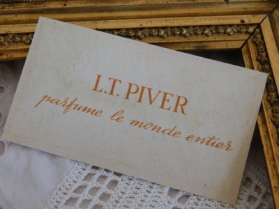 画像3: フランスアンティーク　パフュームカード　rêve d'or