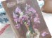 画像3: フランス　アンティークポストカード　紫の花 (3)