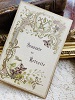 フランスアンティークホーリーカードすみれの花の画像
