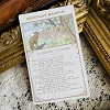 フランスアンティーククロモスクロモカードキツネとカラスの画像