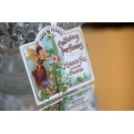画像: フランス　アンティークパフュームラベル　花と妖精