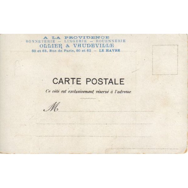 画像2: フランス　アンティークポストカード (2)