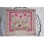 画像: フランス　ご褒美カード　TEMOIGNAGE DE SATISFACTION