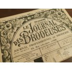 画像: フランス　リヨンの刺繍新聞　LE JOURNAL DES BRODEUSES　1948