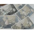 画像4: フランス　アンティークポストカード　少女　5枚セット (4)