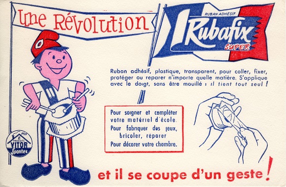 画像: フランス　ビュバー(Buvard)　「RUBAFIX」