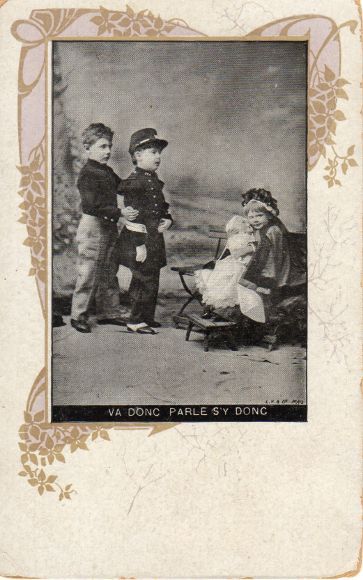 画像: フランス　アンティークポストカード