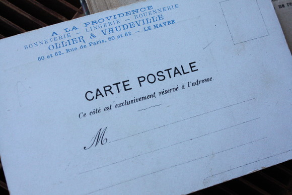 画像: フランス　アンティークポストカード