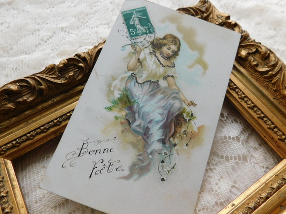フランス　アンティークポストカード
